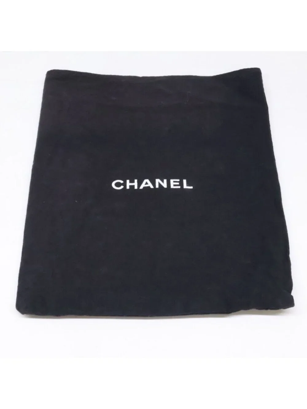 Chanel Vintage Pearl Satin Clutch With Crystal Tassel